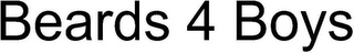 BEARDS 4 BOYS logo