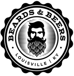 BEARDS AND BEERS LOUISVILLE | KY logo