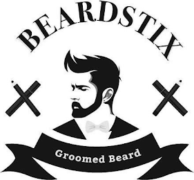 BEARDSTIX GROOMED BEARD logo