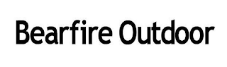 BEARFIRE OUTDOOR logo