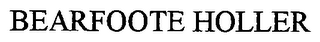 BEARFOOTE HOLLER logo