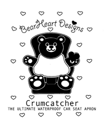 BEARHEAR DESIGNS CRUMCATCHER THE ULTIMATE WATERPROOF CAR SEAT APRON logo
