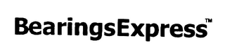 BEARINGSEXPRESS WHAT YOU WANT, WHEN YOUWANT THEM logo