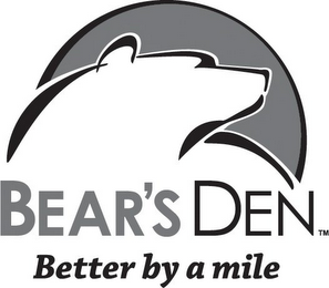 BEAR'S DEN BETTER BY A MILE logo