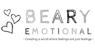 BEARY EMOTIONAL ~ CREATING A WORLD WHERE FEELINGS ARE JUST FEELINGS~