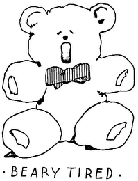 BEARY TIRED logo