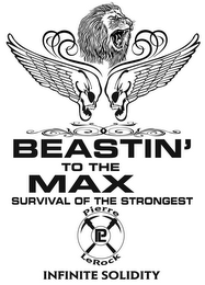 BEASTIN' TO THE MAX SURVIVAL OF THE STRONGEST PIERRE LEROCK INFINITE SOLIDITY logo