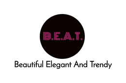 B.E.A.T. BEAUTIFUL ELEGANT AND TRENDY logo