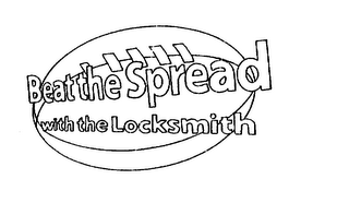 BEAT THE SPREAD WITH THE LOCKSMITH logo