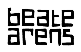BEATE ARENS logo