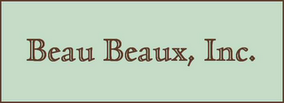 BEAU BEAUX, INC. logo