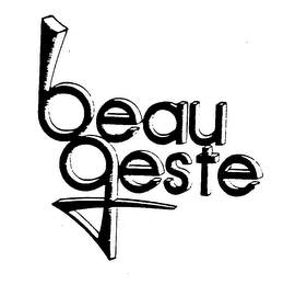 BEAU GESTE logo