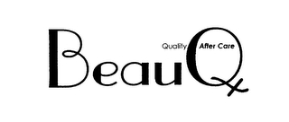 BEAUQ QUALITY AFTER CARE logo