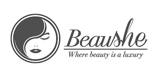 BEAUSHE WHERE BEAUTY IS A LUXURY logo