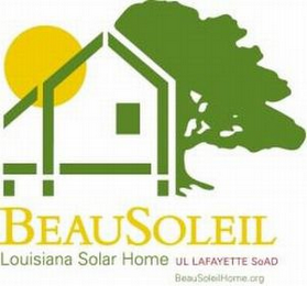 BEAUSOLEIL LOUISIANA SOLAR HOME UL LAFAYETTE SOAD BEAUSOLEILHOME.ORG logo