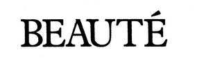 BEAUTE logo