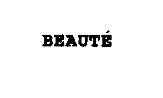 BEAUTE logo