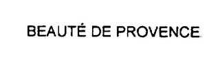 BEAUTE DE PROVENCE logo