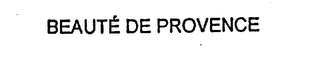 BEAUTE DE PROVENCE logo
