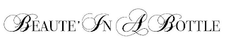 BEAUTE' IN A BOTTLE logo