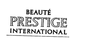 BEAUTE PRESTIGE INTERNATIONAL logo