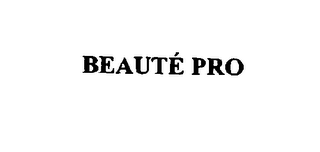 BEAUTE PRO logo