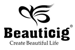 BEAUTICIG CREATE BEAUTIFUL LIFE logo