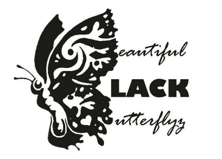 BEAUTIFUL BLACK BUTTERFLYZ logo