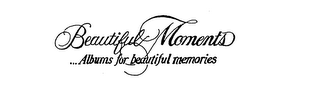 BEAUTIFUL MOMENTS...ALBUMS FOR BEAUTIFUL MEMORIES logo