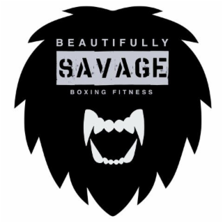 BEAUTIFULLY SAVAGE BOXING FITNESS logo