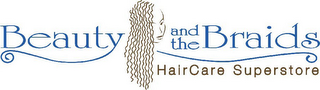 BEAUTY AND THE BRAIDS HAIRCARE SUPERSTORE logo