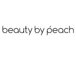 BEAUTY BY PEACH logo