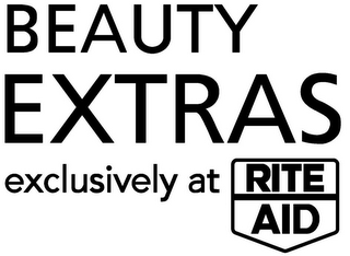 BEAUTY EXTRAS EXCLUSIVELY AT RITE AID logo