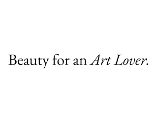 BEAUTY FOR AN ART LOVER. logo