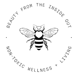 BEAUTY FROM THE INSIDE OUT NON-TOXIC WELLNESS + LIVING logo