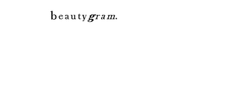 BEAUTY GRAM. logo