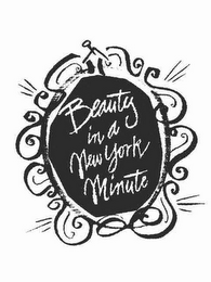 BEAUTY IN A NEW YORK MINUTE logo