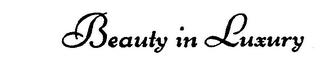 BEAUTY IN LUXURY logo