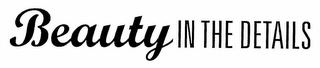 BEAUTY IN THE DETAILS logo