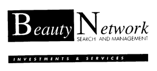 BEAUTY NETWORK SEARCH AND MANAGEMENT INVESTMENTS & SERVICES logo