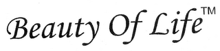 BEAUTY OF LIFE logo