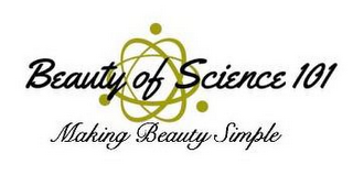 BEAUTY OF SCIENCE 101 MAKING BEAUTY SIMPLE logo