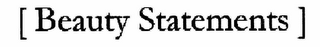 [BEAUTY STATEMENTS] logo