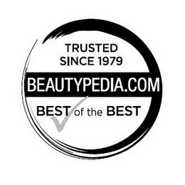BEAUTYPEDIA.COM TRUSTED SINCE 1979 BEST OF THE BEST logo