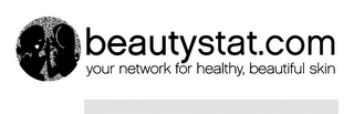 BEAUTYSTAT.COM YOUR NETWORK FOR HEALTHY, BEAUTIFUL SKIN logo