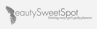 BEAUTYSWEETSPOT ENTICING EVERY GIRL'S GUILTY PLEASURES logo