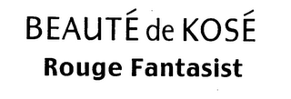 BEAUTÉ DE KOSÉ ROUGE FANTASIST logo