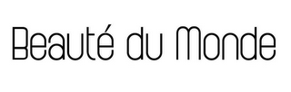 BEAUTÉ DU MONDE logo
