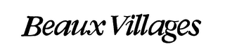 BEAUX VILLAGES logo