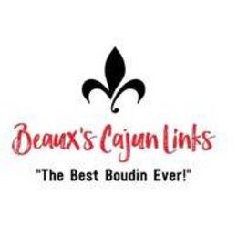 BEAUX'S CAJUN LINKS "THE BEST BOUDIN EVER!" logo